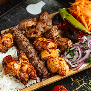 Combination Kebab